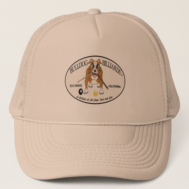 Bulldogs Billiards Trucker Hat (Front)