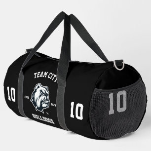 Bulldogs "Customizable" Sport Team Duffle Bag