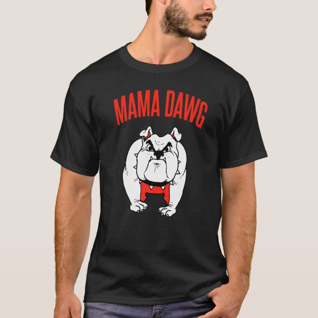 Bulldogs Mama Dawg Georgia Sport Game Day In Sanfo T-Shirt (Front)