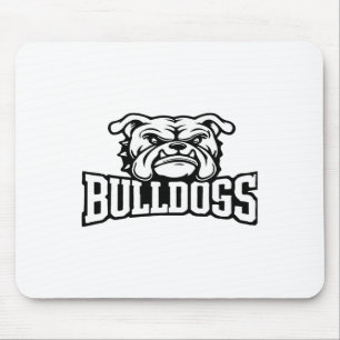 Bulldogs Mascot Back To School Team Spirit Mouse Mat