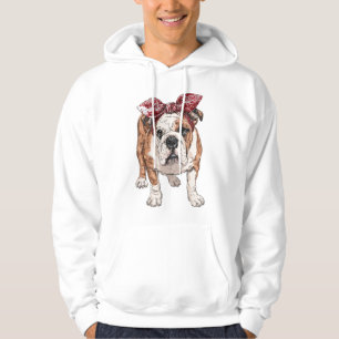 Bulldogs Mascot – Fierce and Fearless Logo for Ath Hoodie