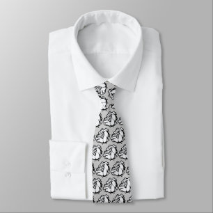 Bulldogs Mascot Necktie