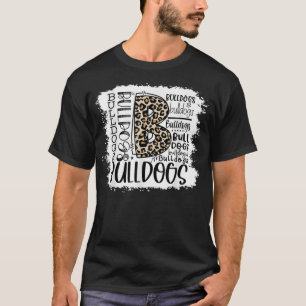 Bulldogs School Sports Fan Team Spirit Mascot Gift T-Shirt