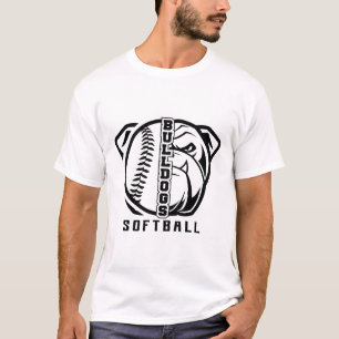 Bulldogs Sell Softll High School Team Mascot Mom T-Shirt