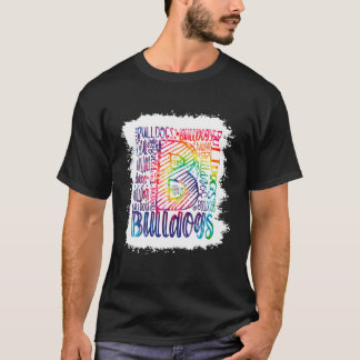 Bulldogs Teacher Student School Sports Fan Team Sp T-Shirt