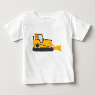 Bulldozer Construction Machine Baby T-Shirt