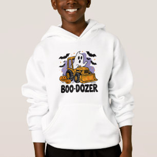 Bulldozer Halloween Boo Dozer Construction Truck