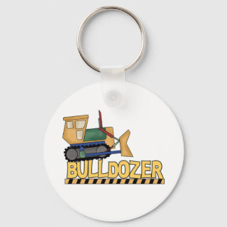 Bulldozer Key Ring