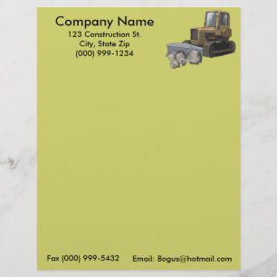 BullDozer LetterHead Design