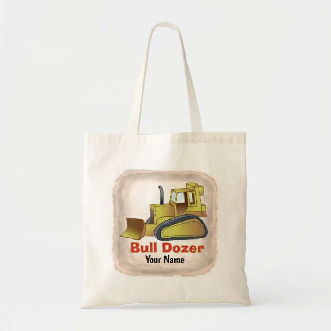 BullDozer Tote Bag (Front)