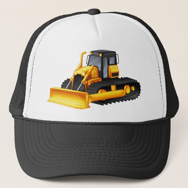 Bulldozer Trucker Hat (Front)