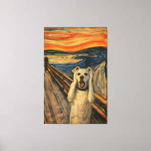 Bulleit Scream Canvas Print