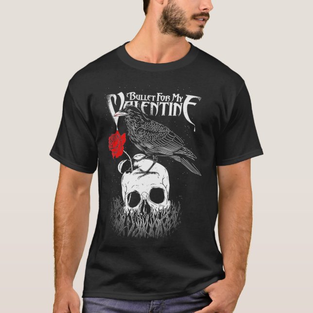 Bullet For My Valentine u2013 Raven T-Shirt (Front)