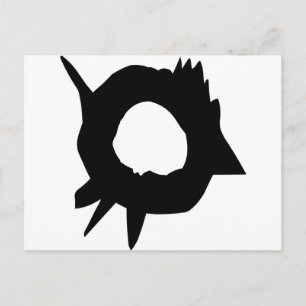 Bullet Hole Postcard