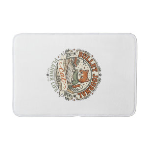 Bullet Journal Cat Bullet Journal Cat Vintage Vect Bath Mat