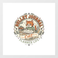 Bullet Journal Cat Bullet Journal Cat Vintage Vect