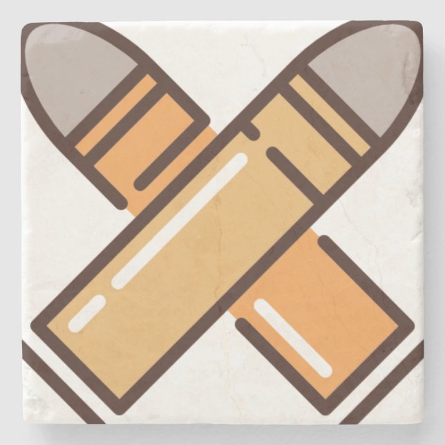 bullet stone coaster (Front)
