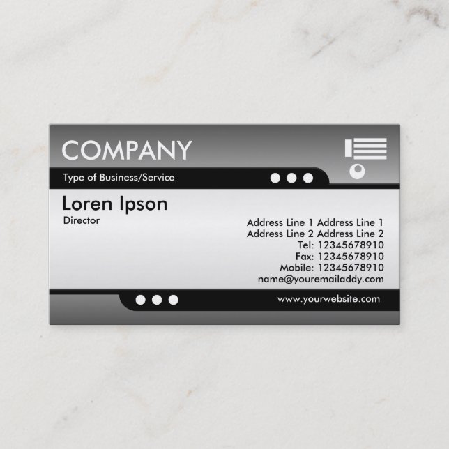 Bullet Train - Horizon Glow 04 Business Card (Front)