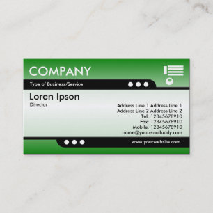 Bullet Train - Horizon Glow 05 Business Card