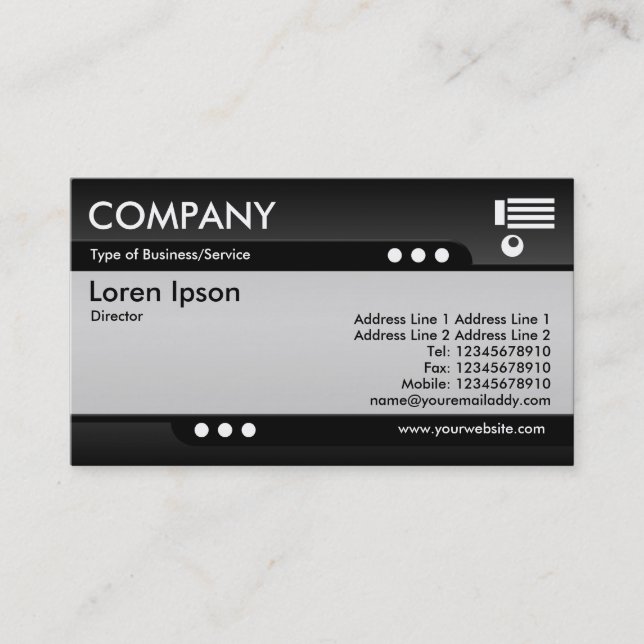 Bullet Train - Horizon Glow 09 Business Card (Front)