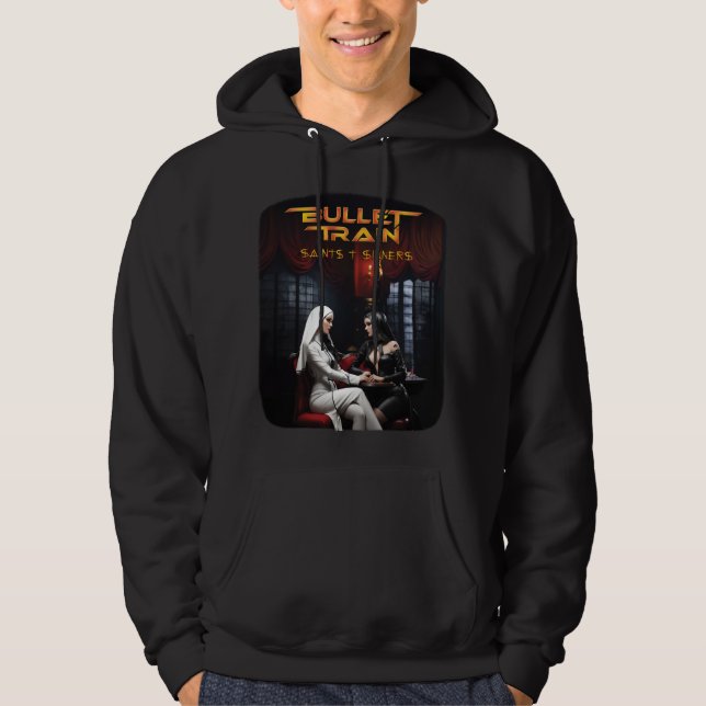 Bullet Train men's Hoodie (Front)