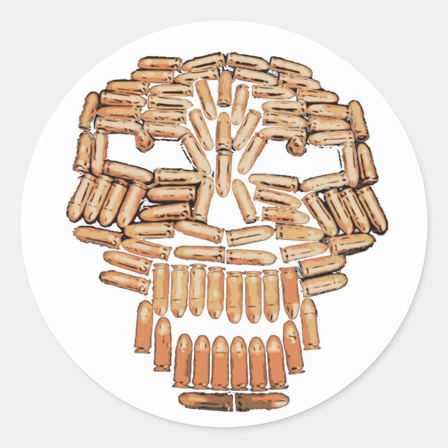 Bullethead Sticker (Front)