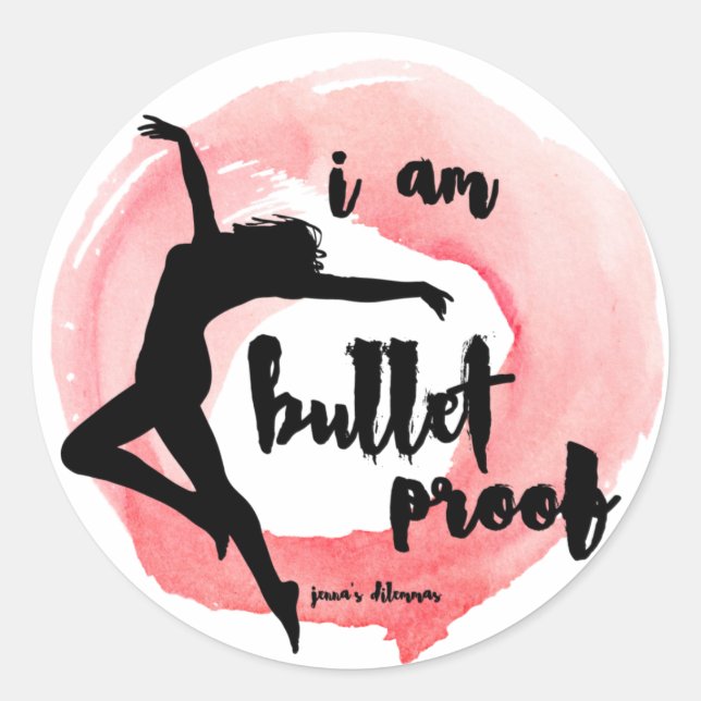 Bulletproof Sticker (Front)