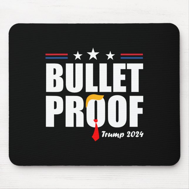 Bulletproof Trump  Mouse Mat (Front)