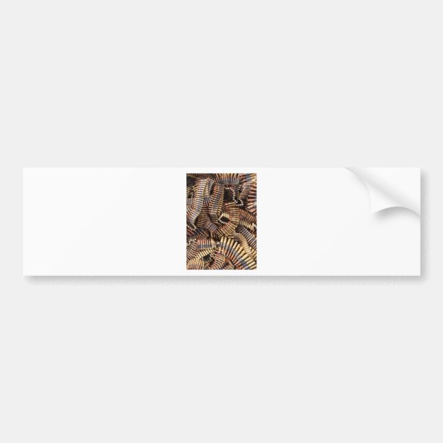 Bullets, ammunition bumper sticker (Front)