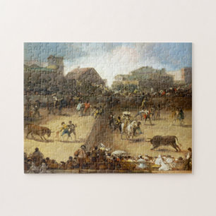 Bullfight in a Divided Ring Francisco José de Goy Jigsaw Puzzle