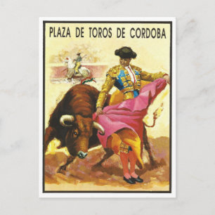Bullfighting, Plaza del Toros, Cordoba, Spain Postcard