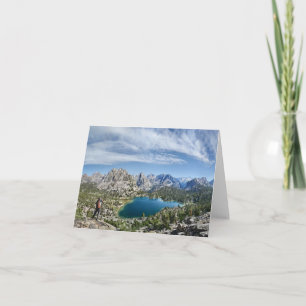 Bullfrog Lake and Kearsarge Pass - Sierra Card