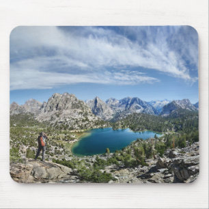 Bullfrog Lake and Kearsarge Pass - Sierra Mouse Mat