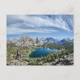 Bullfrog Lake and Kearsarge Pass - Sierra Postcard