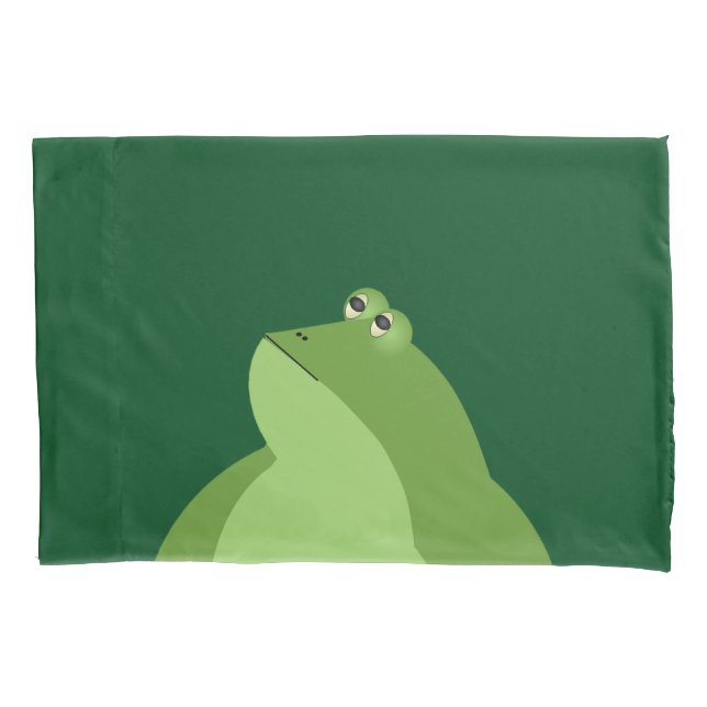 Bullfrog Serenade Pillow Case (Front)
