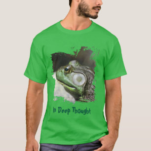 Bullfrog Thoughts Funny T-Shirt