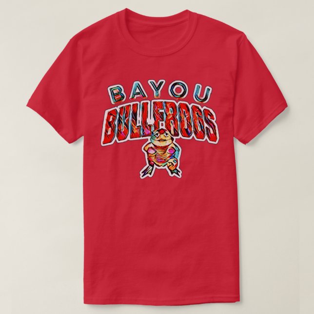Bullfrogs Baseball T-Shirt (Design Front)