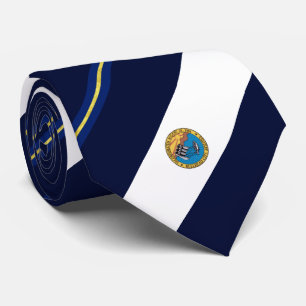 Bullhead (Arizona) city flag Neck Tie