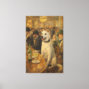 Bulliett in Parisian Absinth Bar Canvas Print