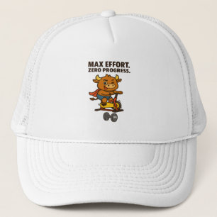 Bullio Fitness Hat – Max Effort. Zero Progress