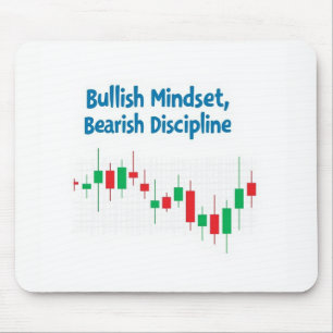 "Bullish Mindset, Bearish Discipline – Trade with  Mouse Mat