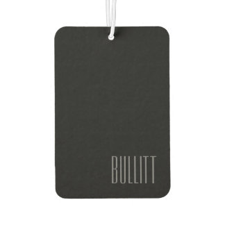 Bullitt car air freshener