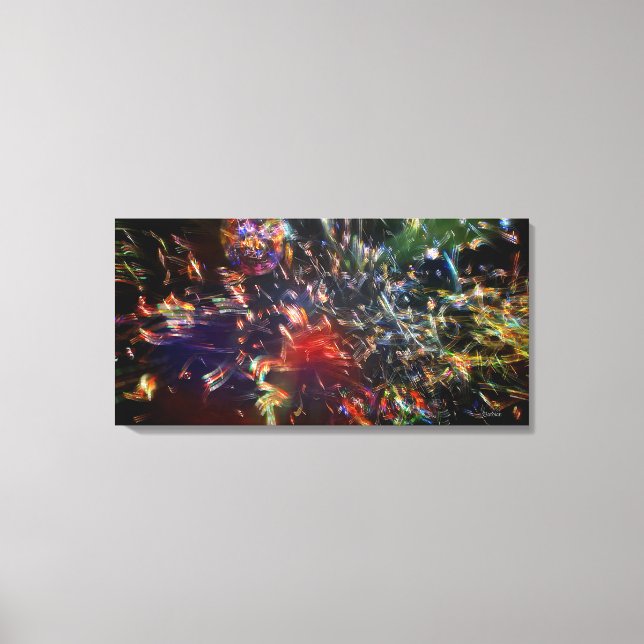 BullmasterGardian 32×16 Canvas Print (Front)