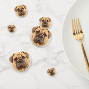 Bullmastiff 3D Inspired Confetti