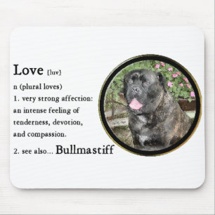 Bullmastiff Art Gifts Mouse Mat