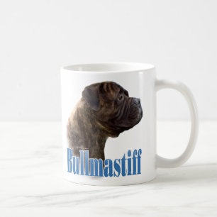 Bullmastiff (brindle) Name Coffee Mug