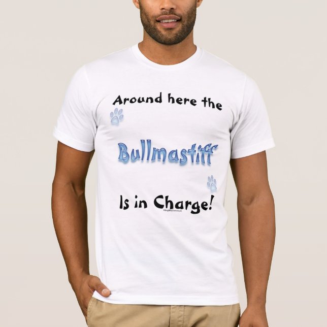 Bullmastiff Charge T-Shirt (Front)