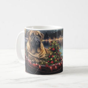 Bullmastiff Christmas Festive Voyage Coffee Mug