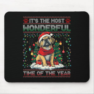 Bullmastiff Christmas Tree Decorations Dog Lover X Mouse Mat