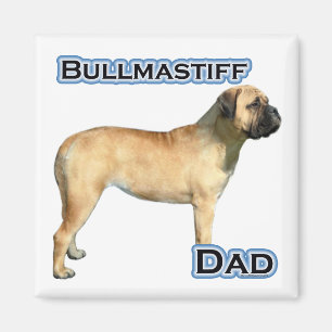 Bullmastiff Dad 4 - Magnet